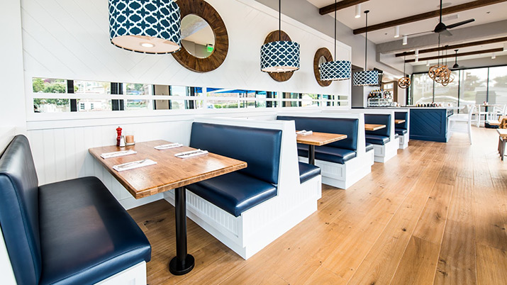 Inside of restaurant